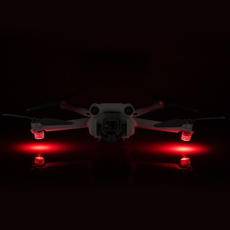 Drone Tablet Mount - مؤشر اللمعان الأحمر والأزرق لـ dji
