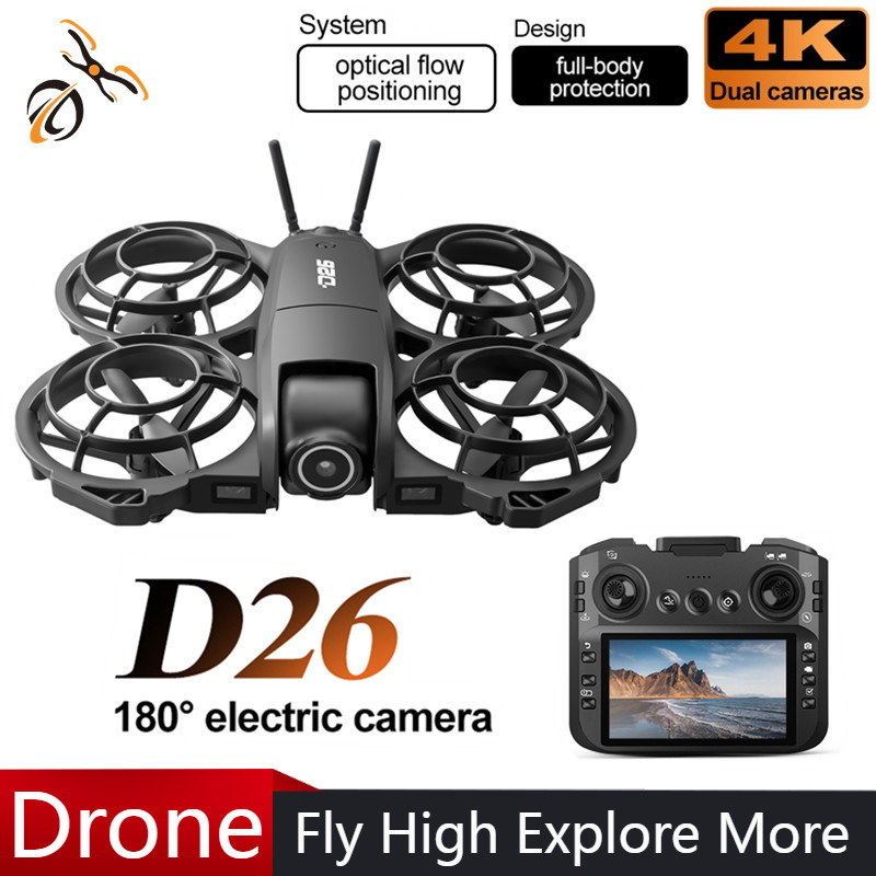 Drone Power Bank - طائرة بدون طيار D26 بدقة 4K