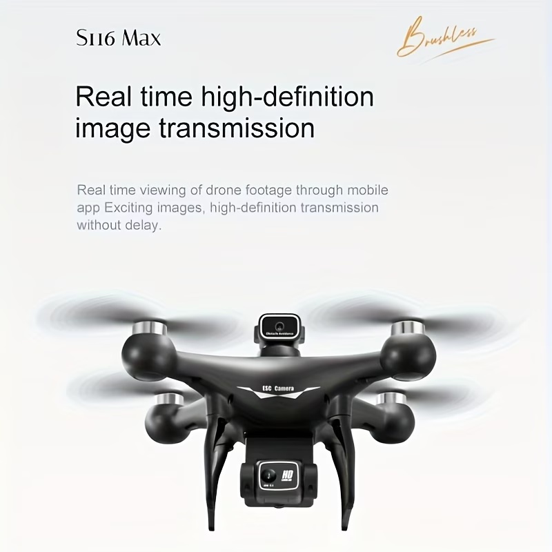 Drone Beacon Light - طائرة بدون طيار جديدة S116 بمحرك
