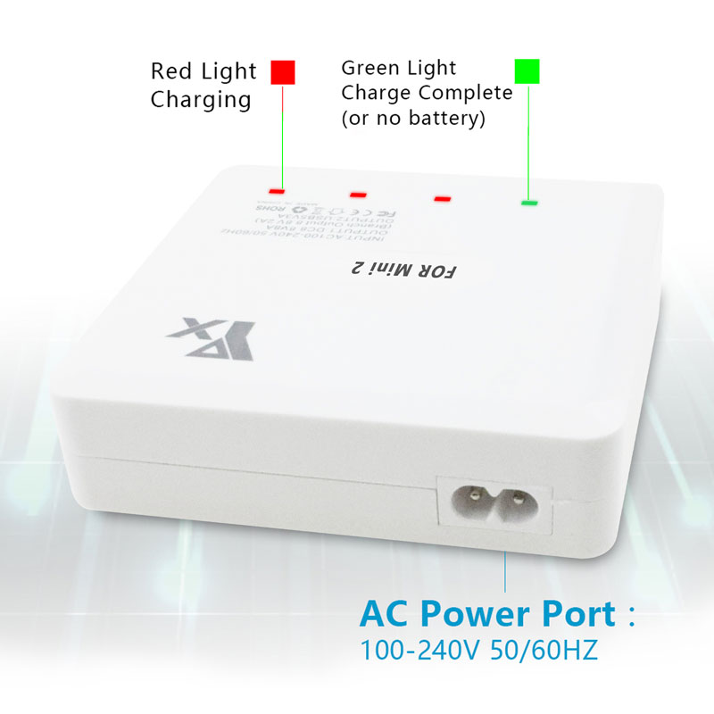 Drone Charging Hub - YX 6IN1 محور شاحن بطارية ذكي