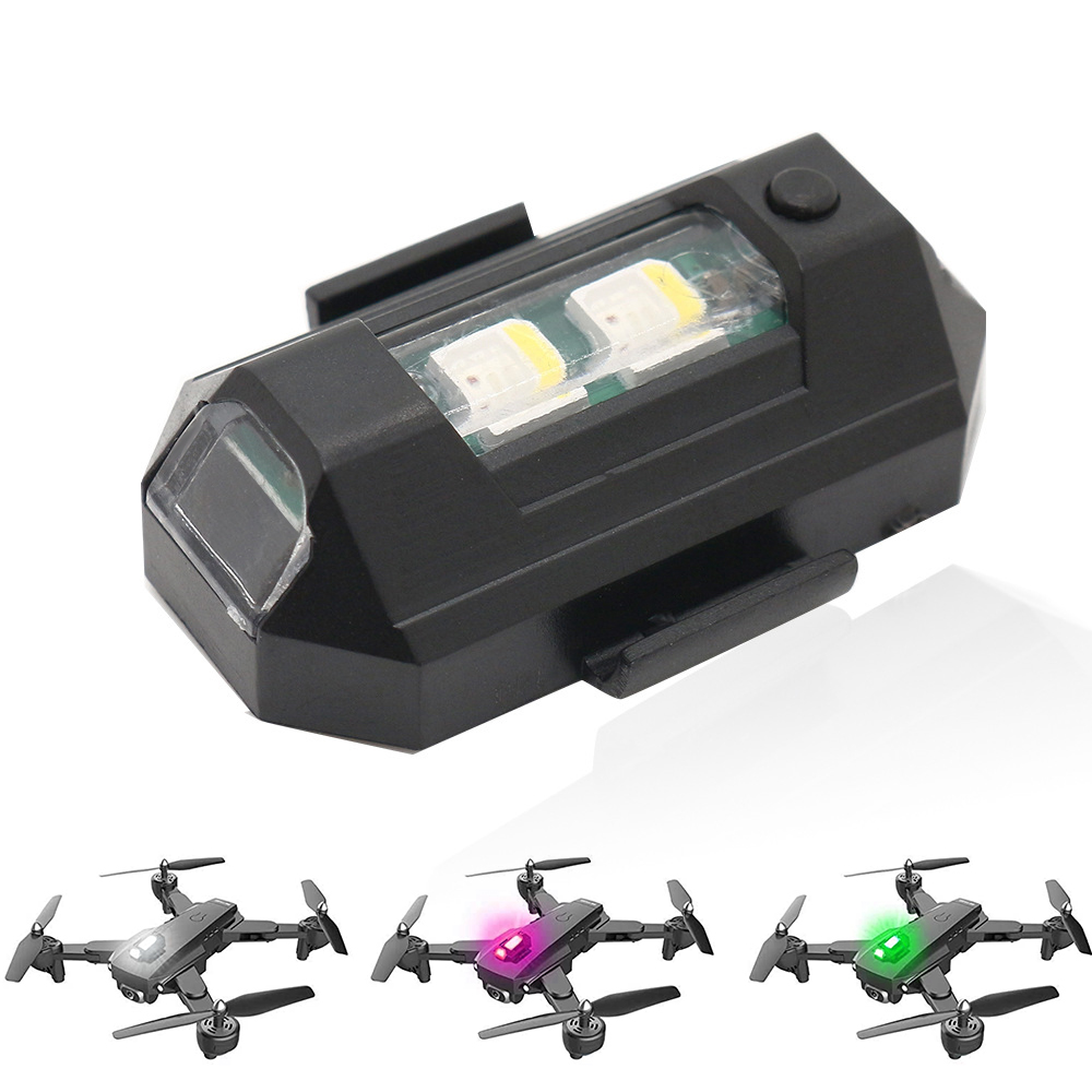 Drone Strobe Light - دراجة نارية LED RGB تحذير ضوء