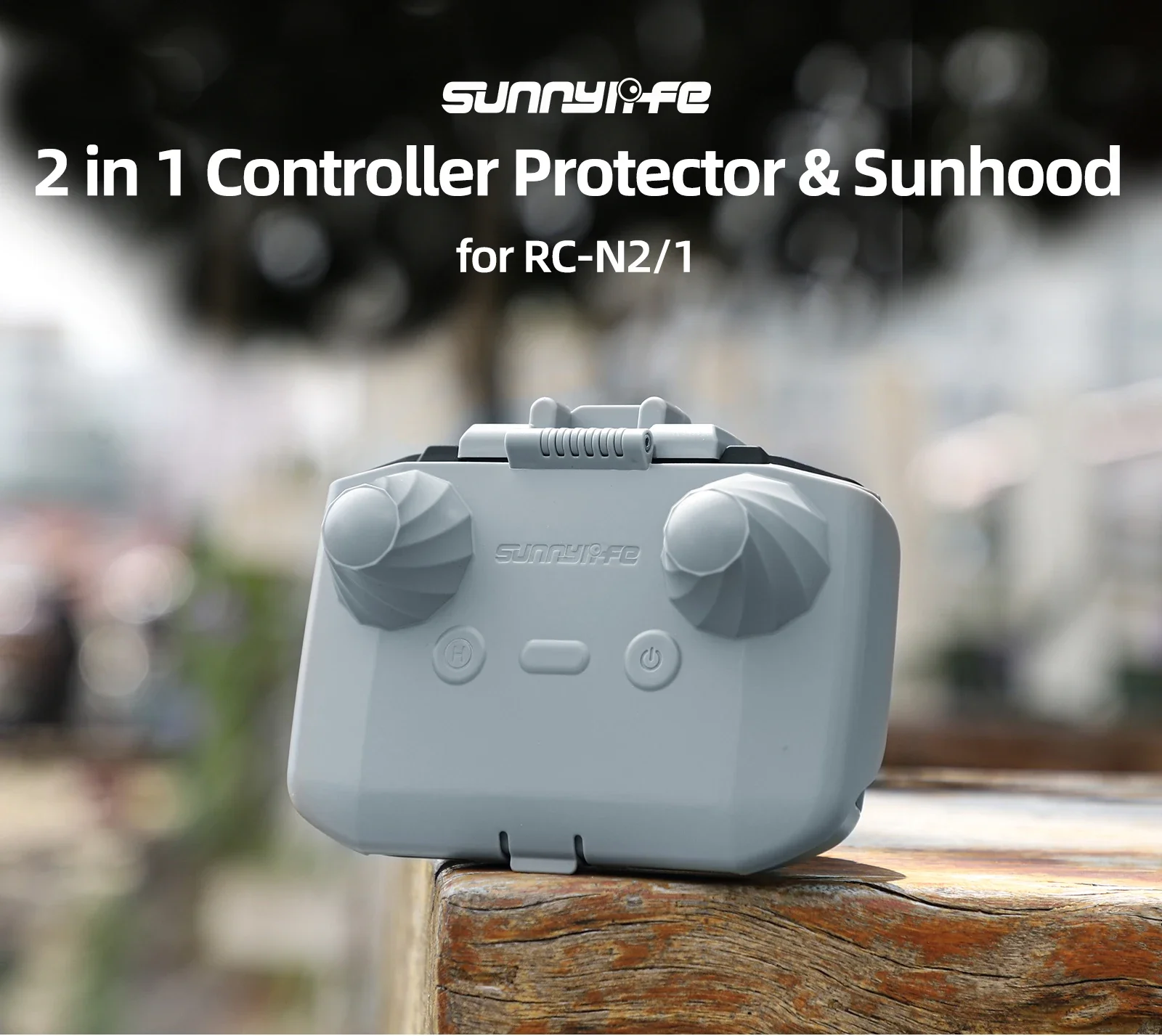 2 في 1 وحدة تحكم حامي SunHood  - مراجعة Drone Controller Hood وسعره