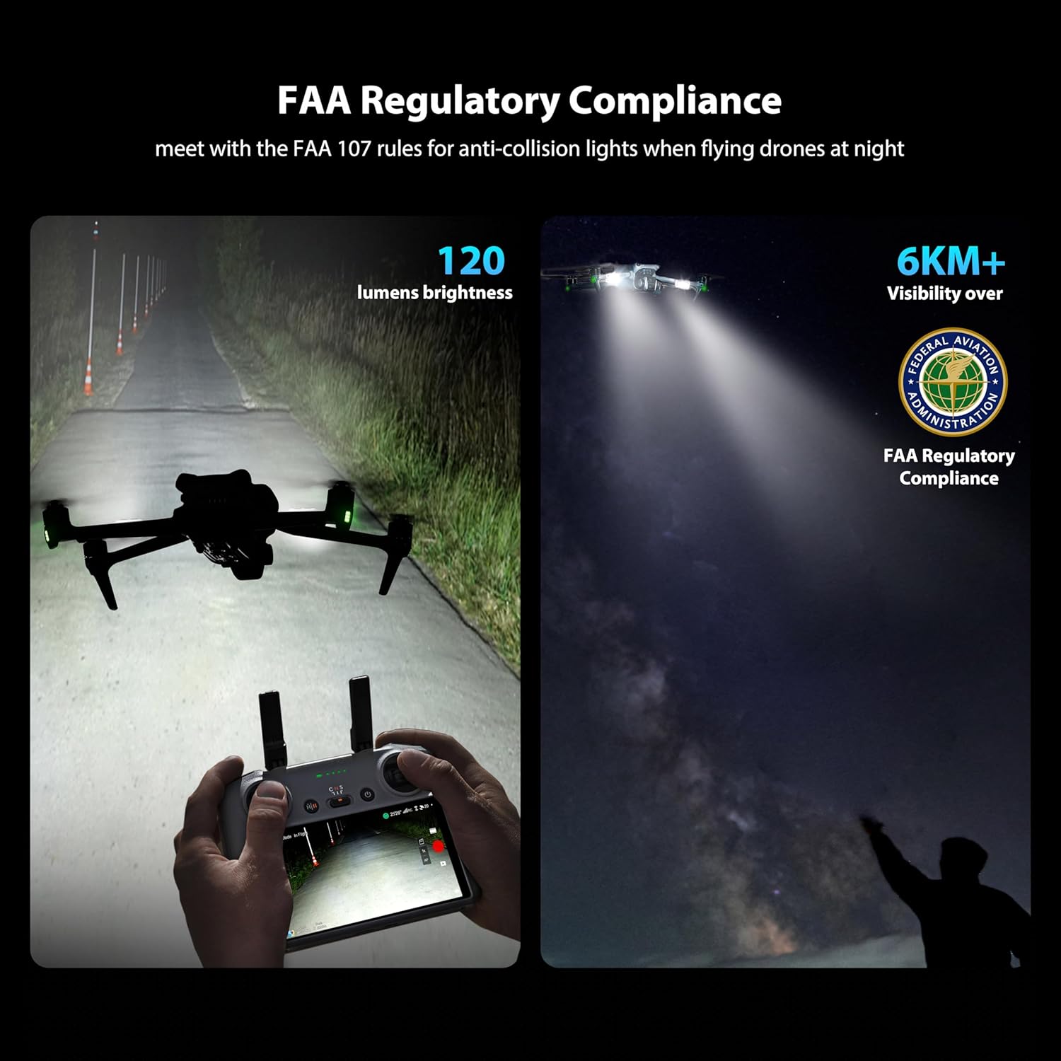 STARTRC الطائرة بدون طيار ضوء  - مراجعة Drone Beacon Light وسعره