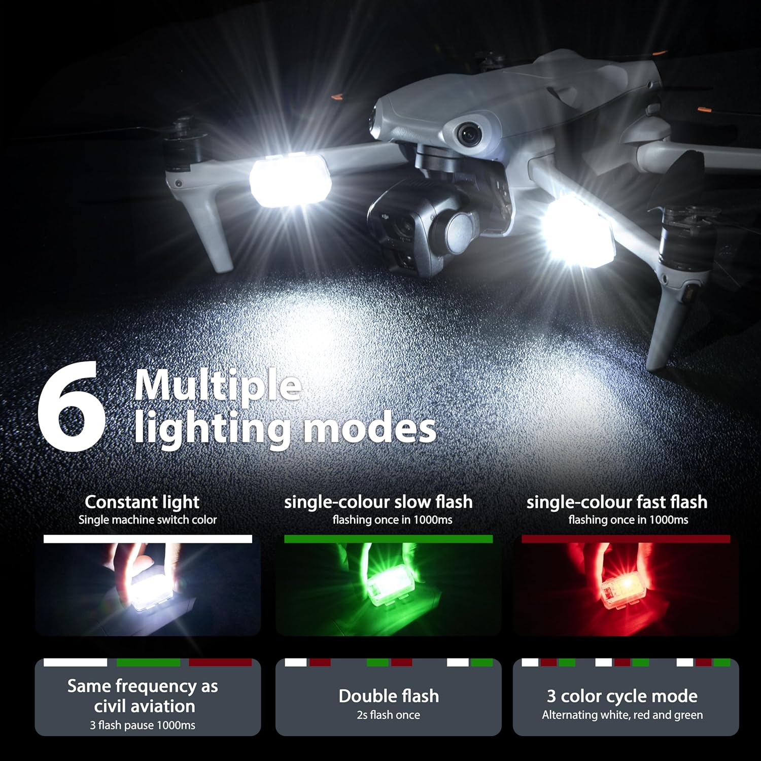 STARTRC الطائرة بدون طيار ضوء  - مراجعة Drone Beacon Light وسعره