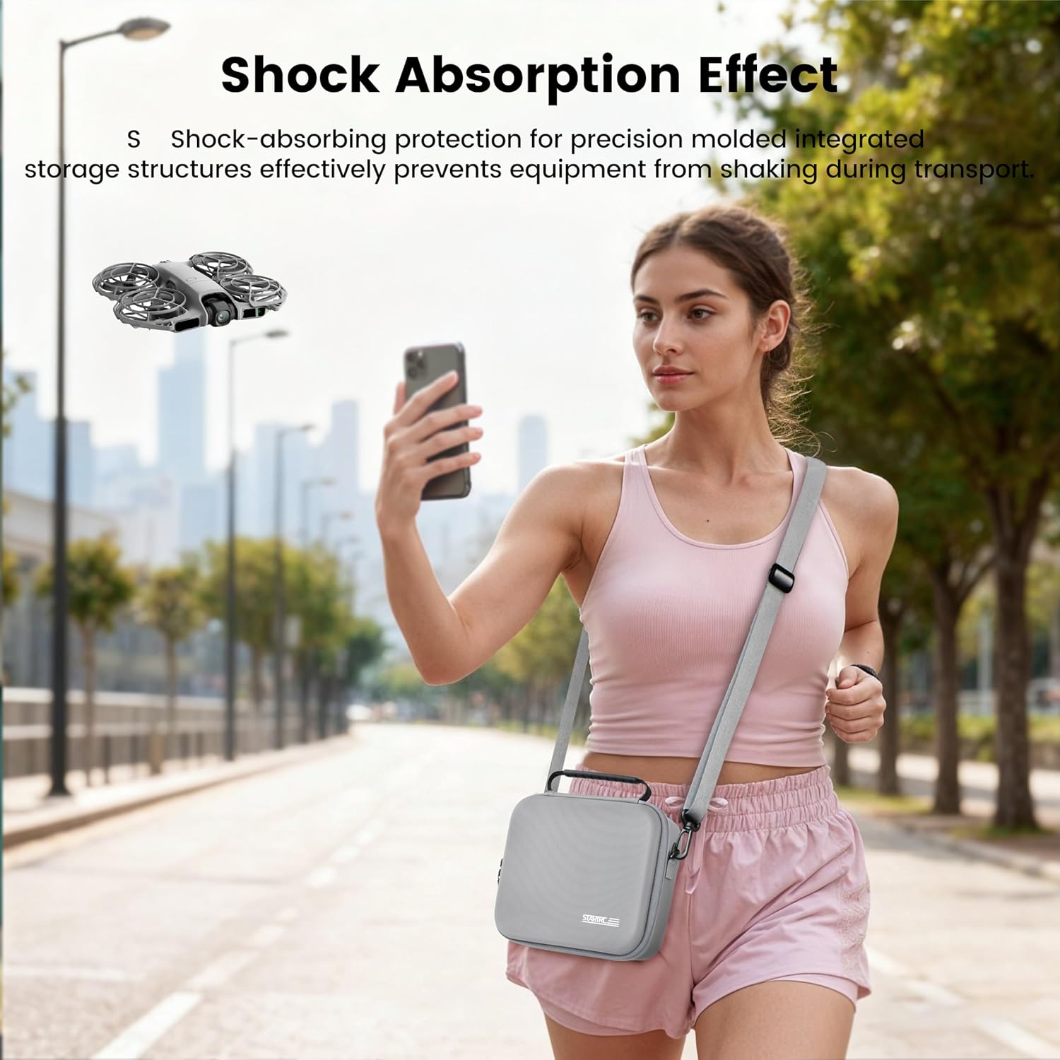 STARTRC Neo 2 حقيبة كتف محمولة - مراجعة Drone Carrying Case وسعره