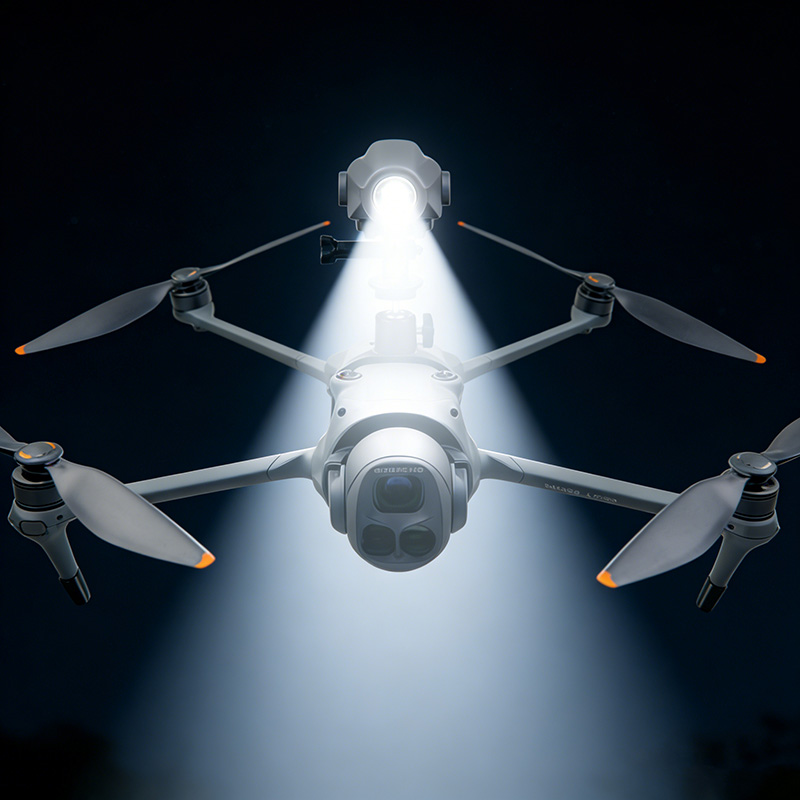 مجموعة واحدة من أضواء البحث وا - مراجعة Drone Strobe Light وسعره