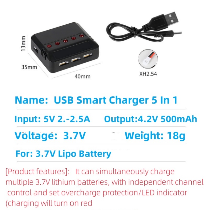 Syma X5HW X5HC X5C X5SW 3.7 فو - مراجعة Drone Power Bank وسعره