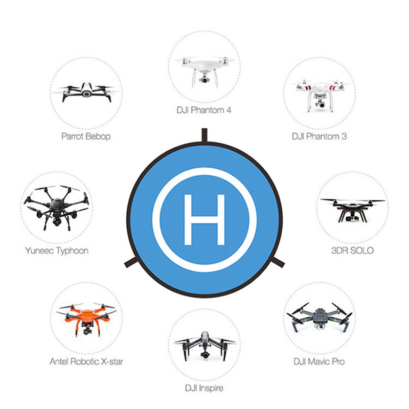 55 سنتيمتر الطائرة بدون طيار ك - مراجعة Drone Landing Pad وسعره