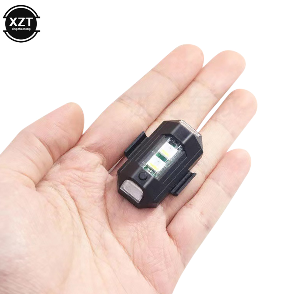 USB LED المضادة للتصادم الطائر - مراجعة Drone Strobe Light وسعره