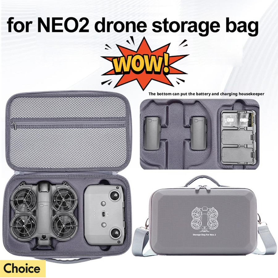 حقيبة حمل واقية لـ DJI NEO 2 ح - مراجعة Drone Carrying Case وسعره