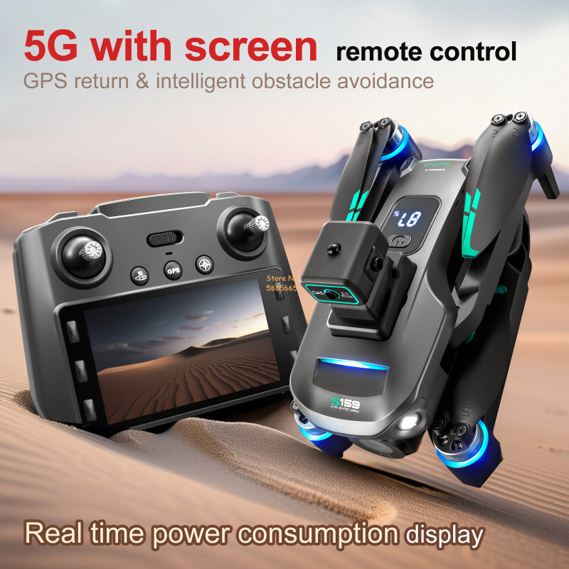 8K كاميرا مزدوجة 5G WIFI FPV ا - مراجعة Drone Power Bank وسعره