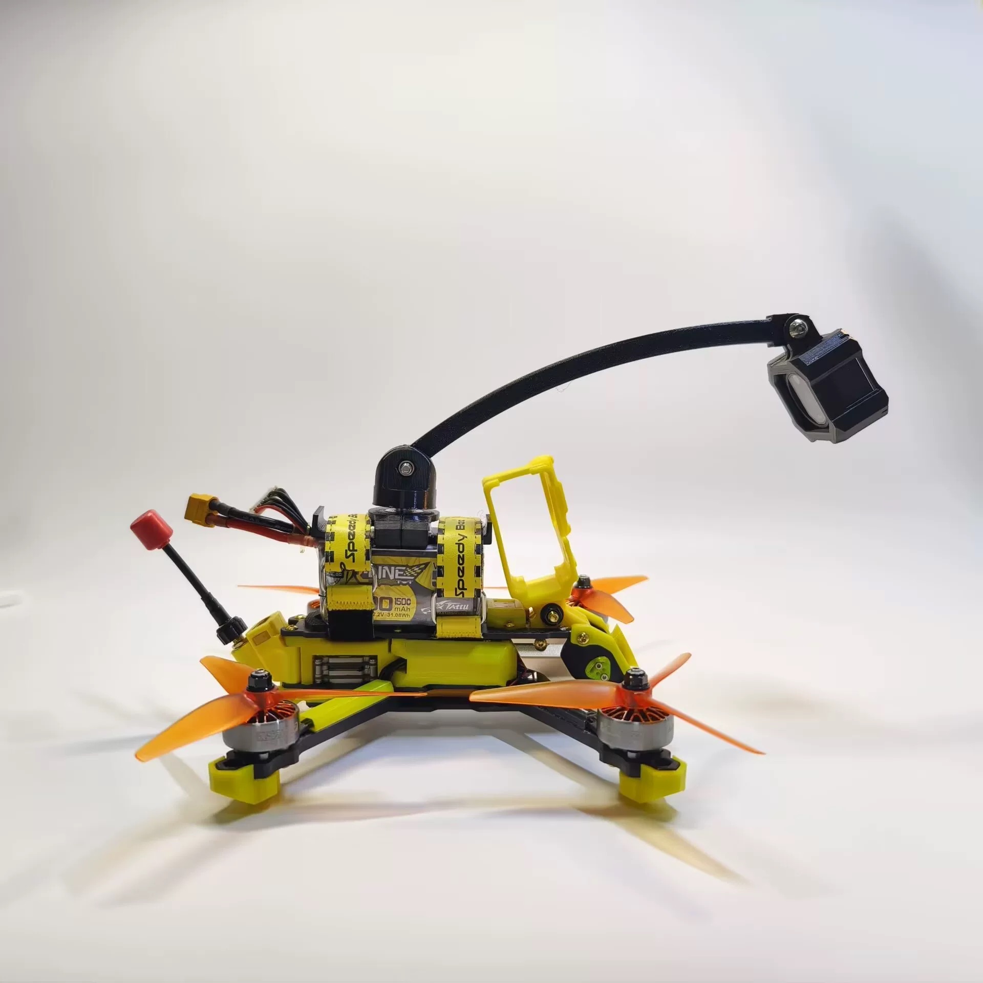 كاميرا FPV عصا سيلفي دوارة 360 - مراجعة Drone Control Stick وسعره