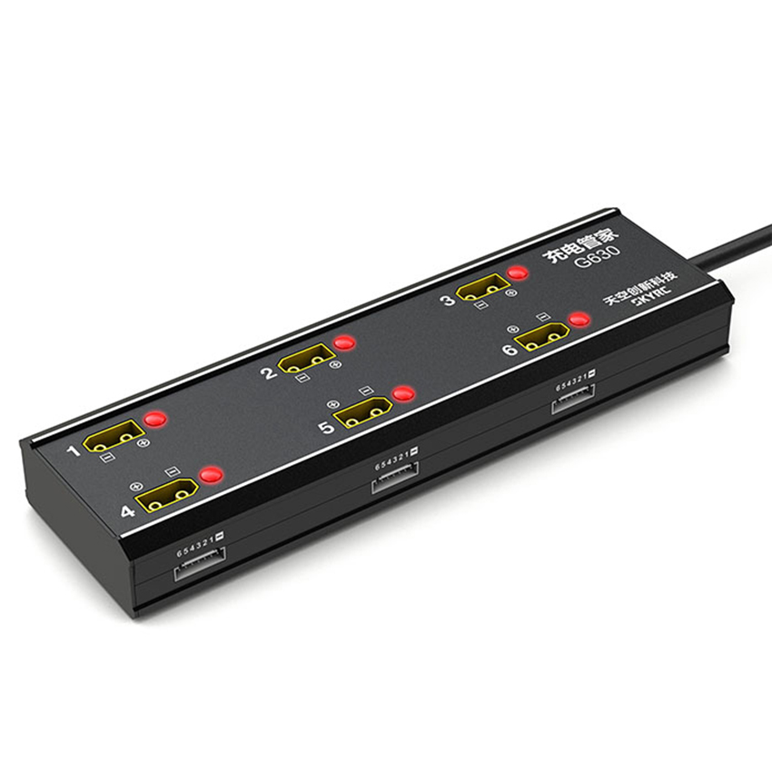 نظام شحن جديد G630 6 في 1 مع ش - مراجعة Drone Battery Charger وسعره
