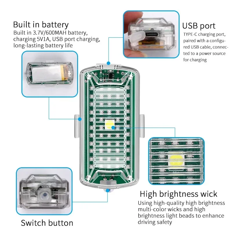 ضوء ستروب LED لاسلكي بدون طيار - مراجعة Drone Beacon Light وسعره
