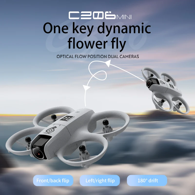 طائرة بدون طيار CZ06 Mini RC Q - مراجعة Drone Controller Screen وسعره