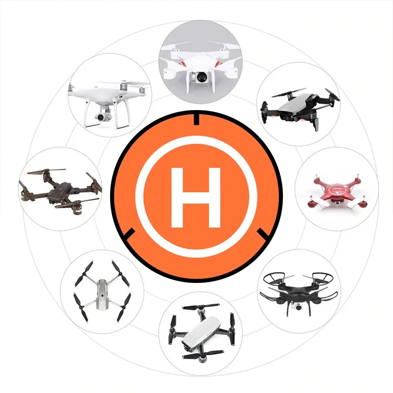 منصة هبوط قابلة للطي 55 سم للط - مراجعة Drone Landing Pad وسعره