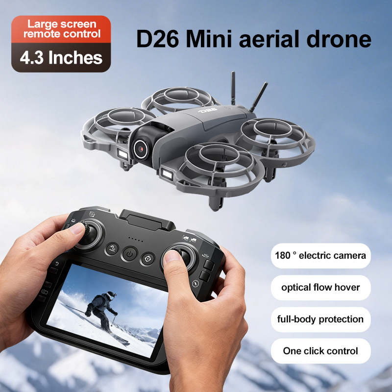 طائرة بدون طيار D26 بدقة 4K لل - مراجعة Drone Power Bank وسعره