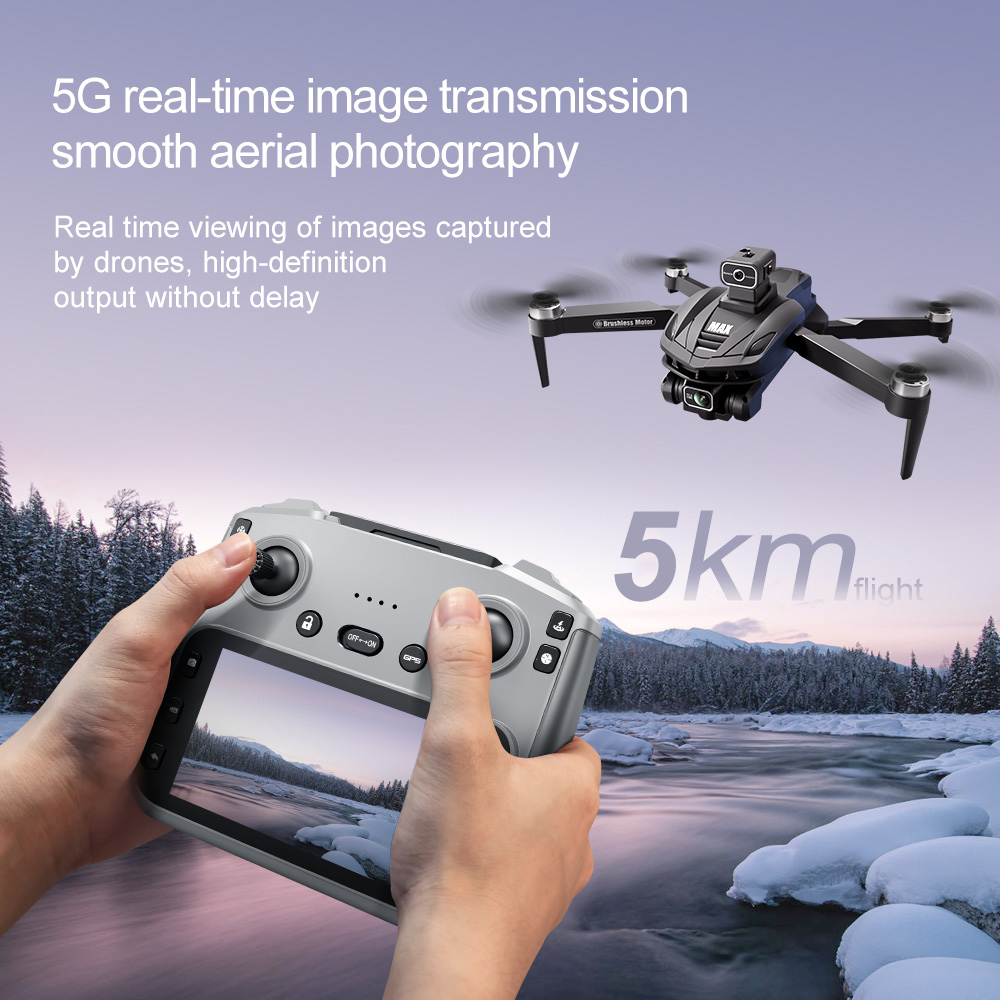 V168 PRO Max GPS Drone 8K Prof - مراجعة Drone Controller Screen وسعره