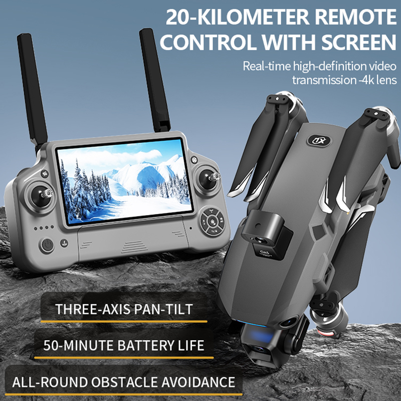 طائرة بدون طيار جديدة لعام 202 - مراجعة Drone Controller Screen وسعره