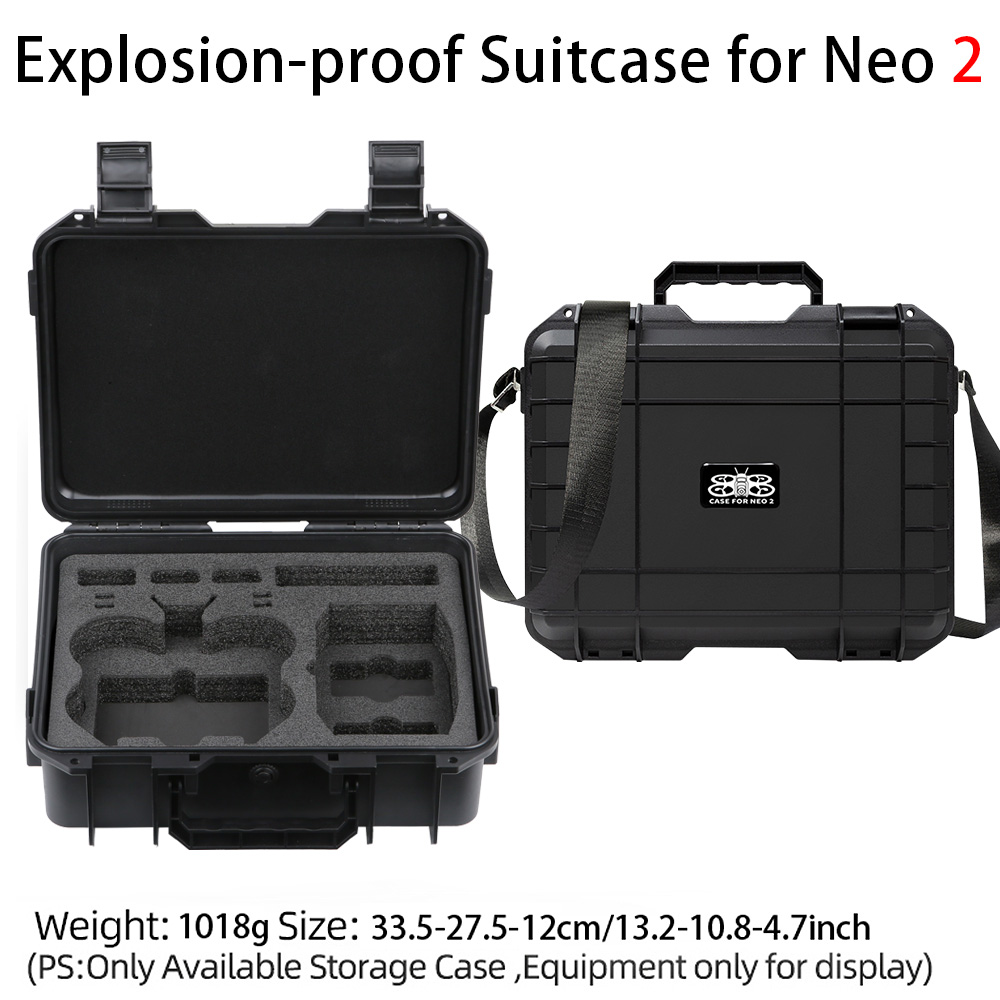 ل DJI NEO 2 حافظة حقيبة مقاومة - مراجعة Drone Hard Shell Case وسعره