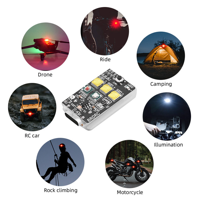 طائرة صغيرة بدون طيار ضوء إحتر - مراجعة Drone Beacon Light وسعره