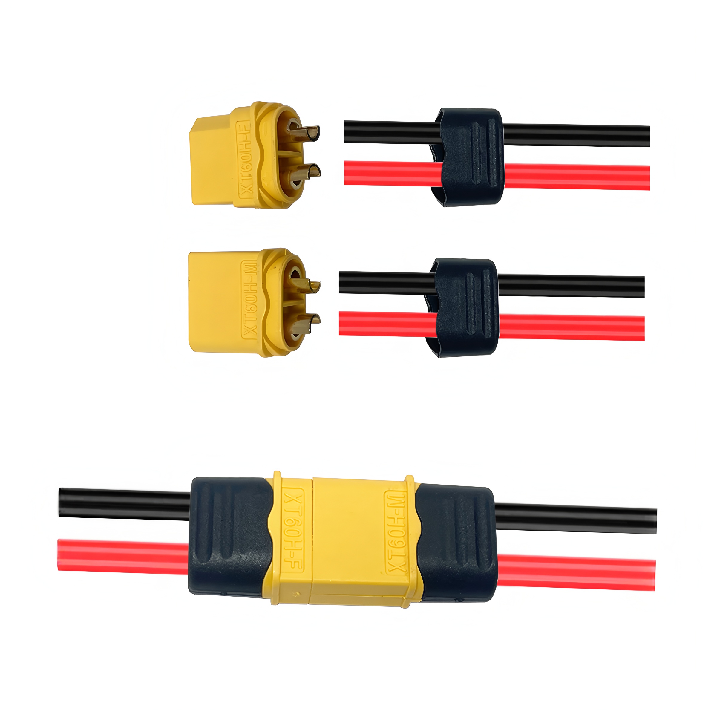 10/20 زوج من موصلات XT60H مع غ - مراجعة Drone Battery Adapter وسعره