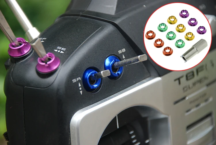 12 قطعة من مفاتيح التحكم اللاس - مراجعة Drone Control Stick وسعره