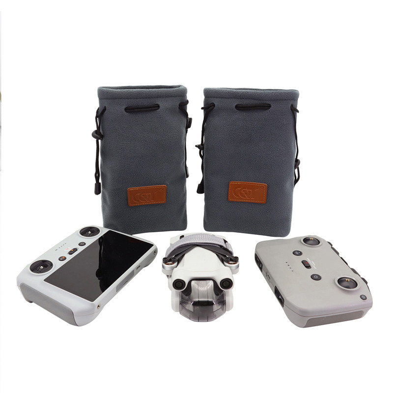 حقيبة تخزين قطيفة لـ DJI Mini  - مراجعة Drone Joystick Cover وسعره