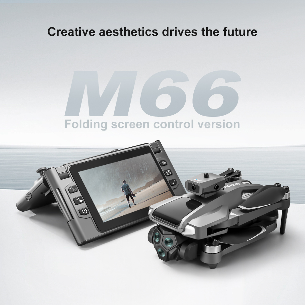 طائرة بدون طيار قابلة للطي M66 - مراجعة Drone Controller Screen وسعره