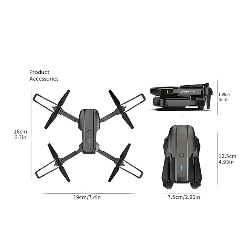 طائرة بدون طيار FACEGLE UAV E9 - مراجعة Drone Controller Screen وسعره