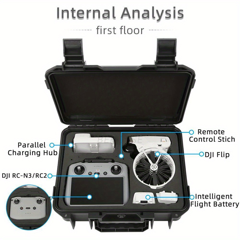 لحقيبة تخزين DJI Flip ذات الغل - مراجعة Drone Carrying Case وسعره