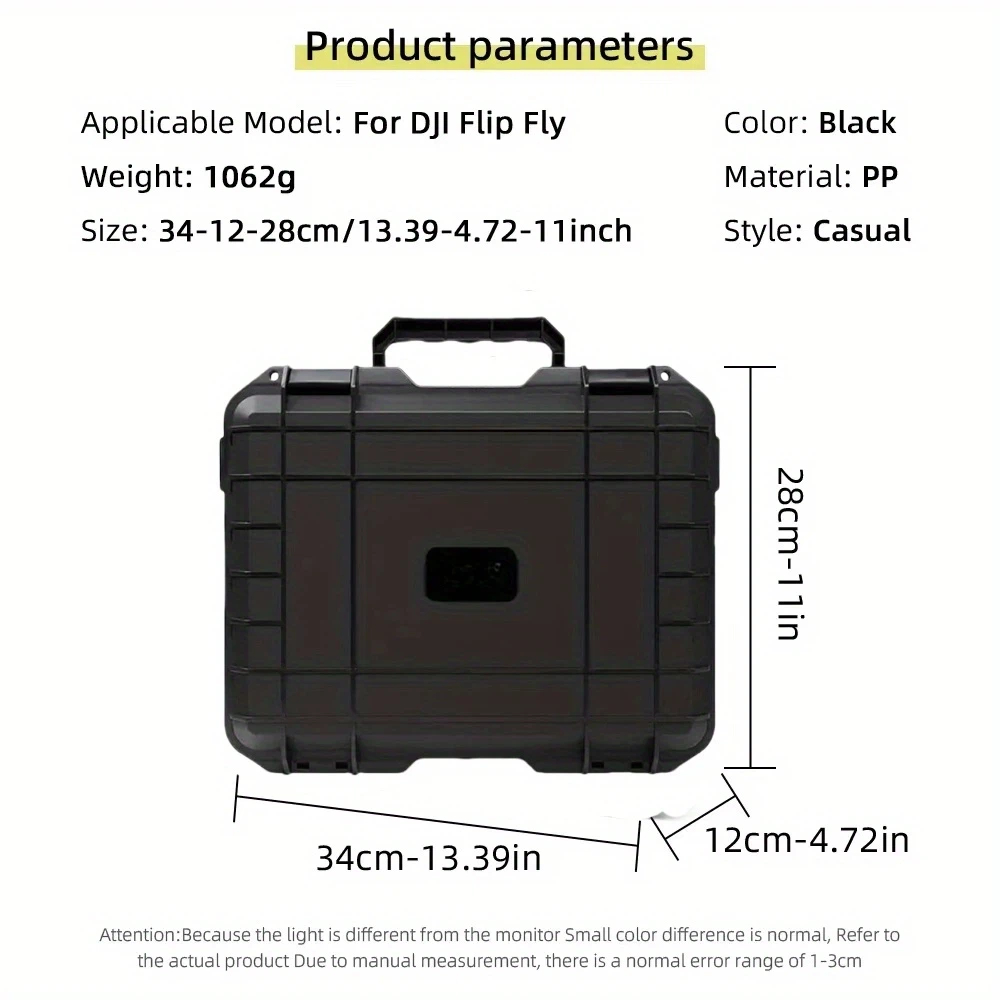 لحقيبة تخزين DJI Flip ذات الغل - مراجعة Drone Carrying Case وسعره