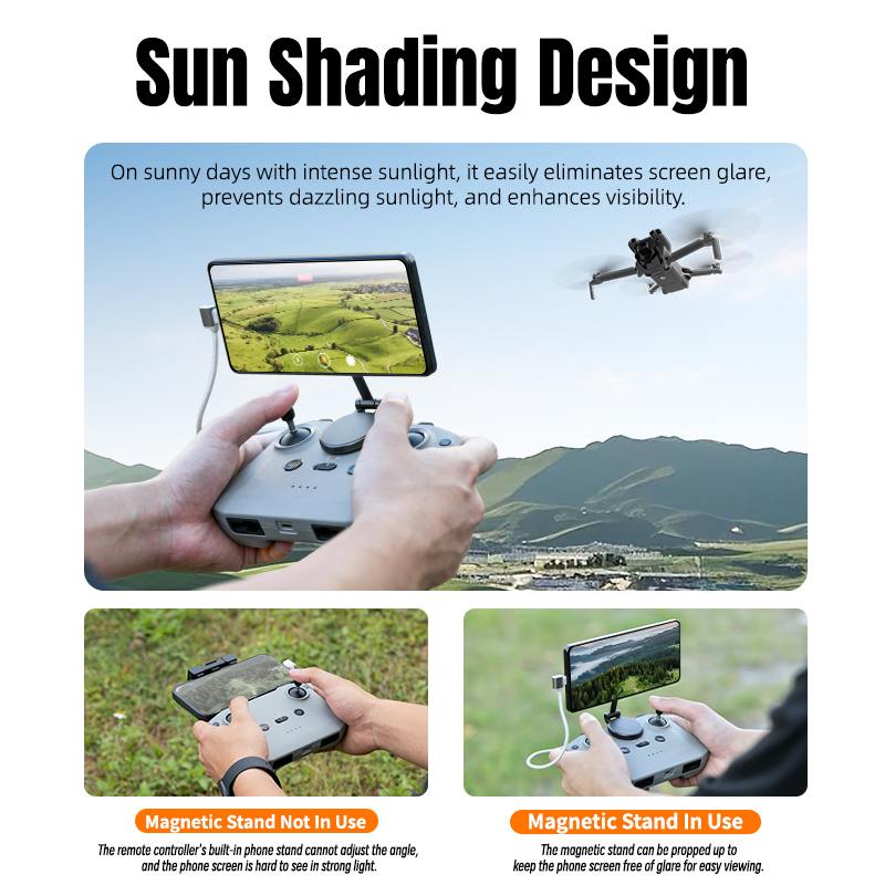 RC N3 360 °   دوران وقابل للطي - مراجعة Drone Tablet Mount وسعره