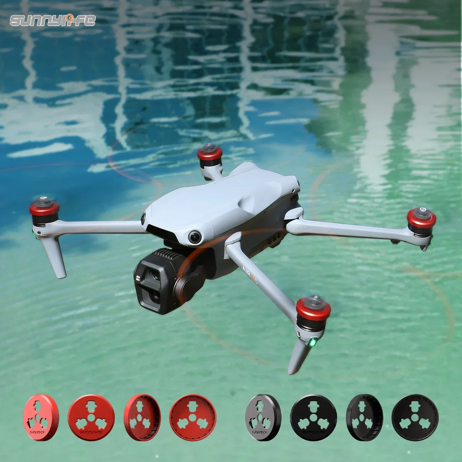 ل DJI AIR 3S موتور الحرس غطاء  - مراجعة Drone Propeller Holder وسعره