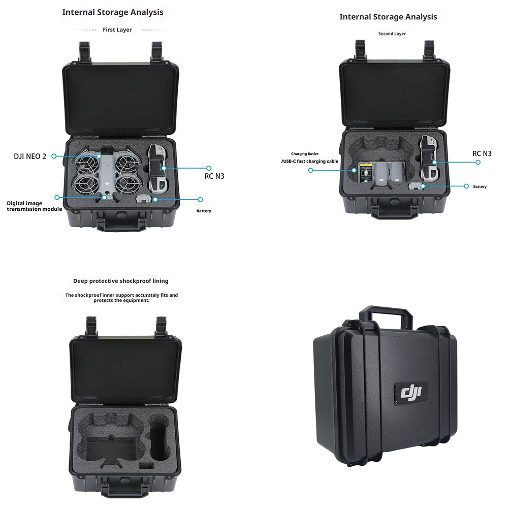 حقيبة حماية مناسبة لـ DJI NEO2 - مراجعة Drone Carrying Case وسعره
