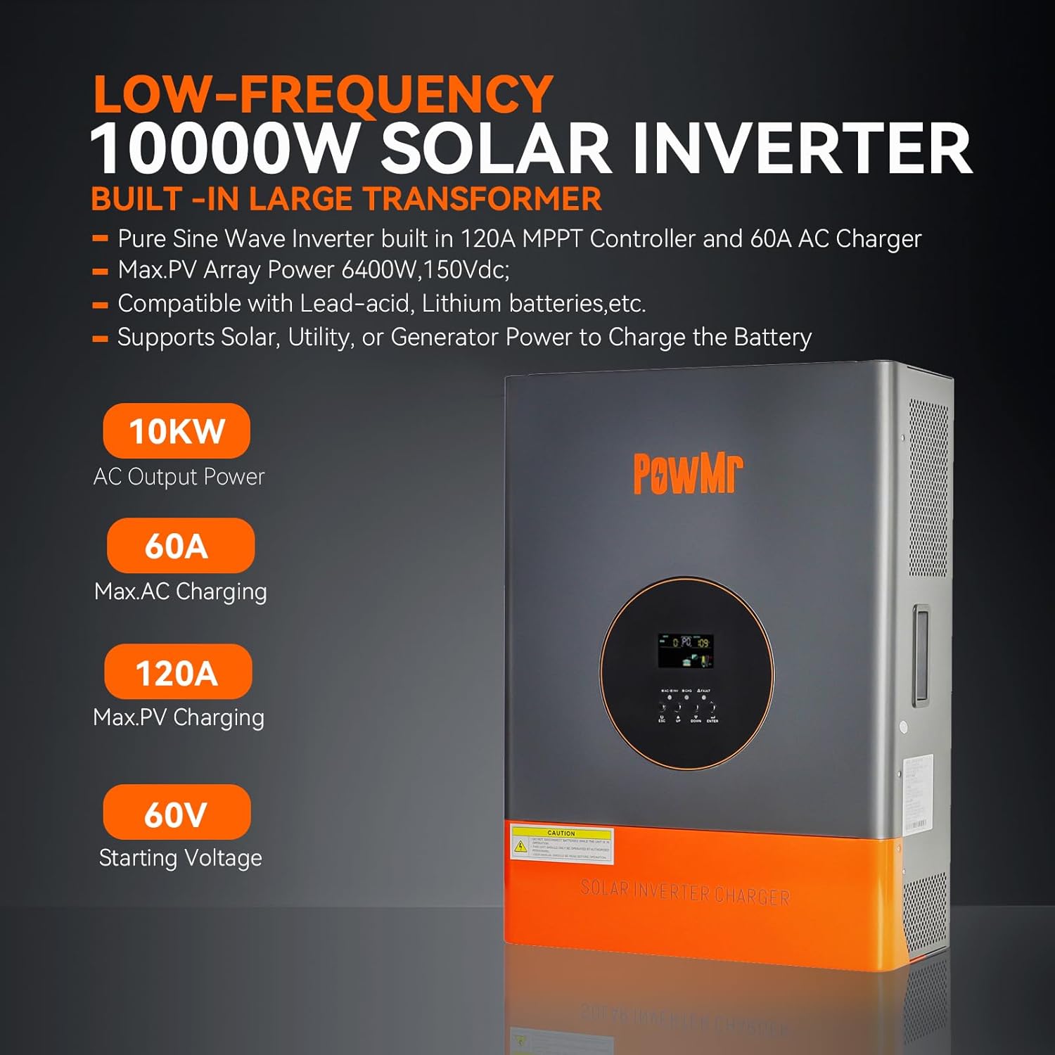 محول طاقة PowMr بقدرة 10 كيلو  - مراجعة Drone Solar Charger وسعره