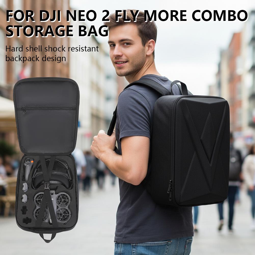 حقيبة ظهر صلبة لـ DJI NEO 2 حق - مراجعة Drone Backpack وسعره